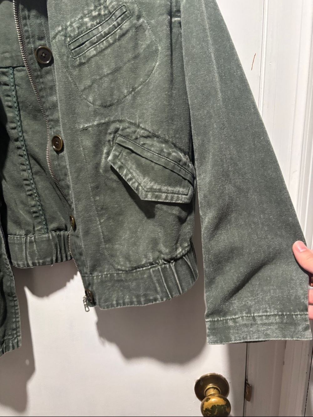 ALEX MILL 9th street cotton bomber jacket - Picture 5 of 7